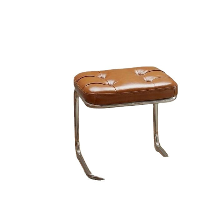 Home Fashion Style Simple Leather Bed End Stool