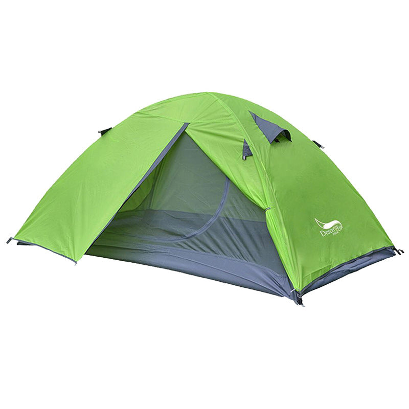 Tente de camping double couche de camping en plein air