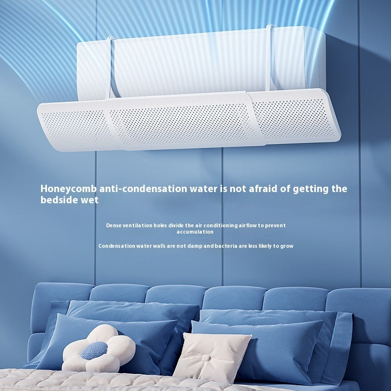 Air Conditioner Wind Shield Anti-direct Blowing Wall-mounted Universal Wind Shield Installation-free Air Curtain