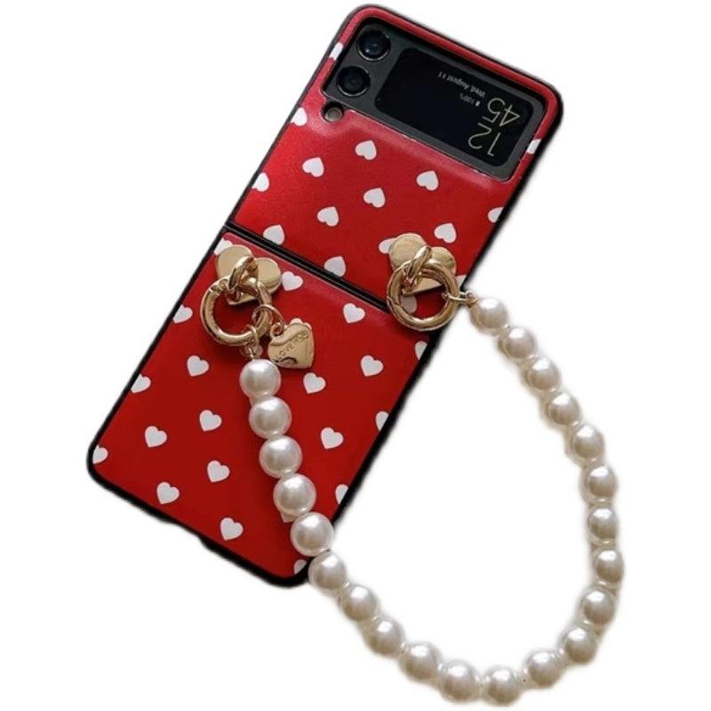 Manchon de protection pour chaîne à main Small Love Pearl