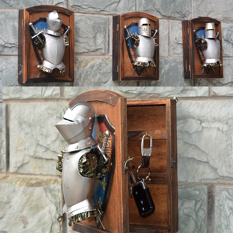 Home Decoration Retro Wall-mounted Keys' Box