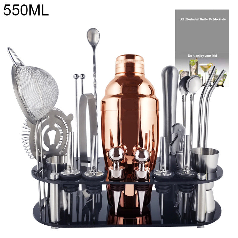 Boston Cocktail Shaker Bar Tools Wine Mixer Set