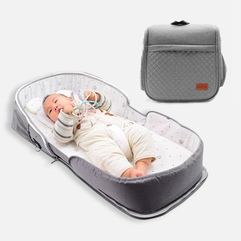 Sac à dos mobile pliable et portable pour berceau de bébé nouveau-né