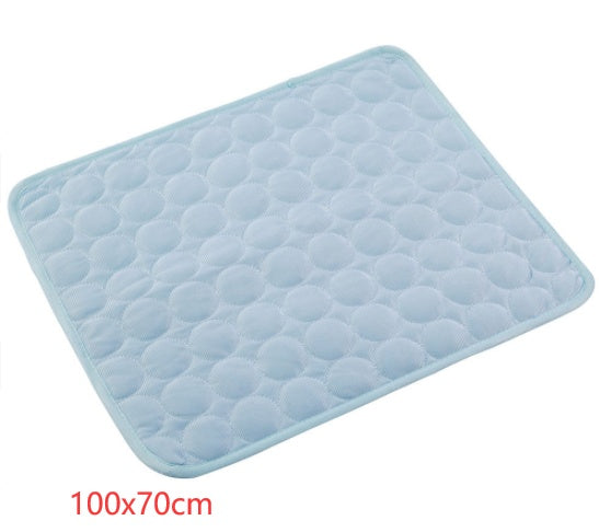 Coussin de nid froid en soie glacée pour chien et chat, pour se rafraîchir en été