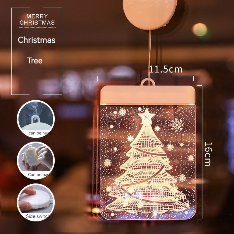 Décoration de Noël Divers Pendentif Lumière d'ambiance