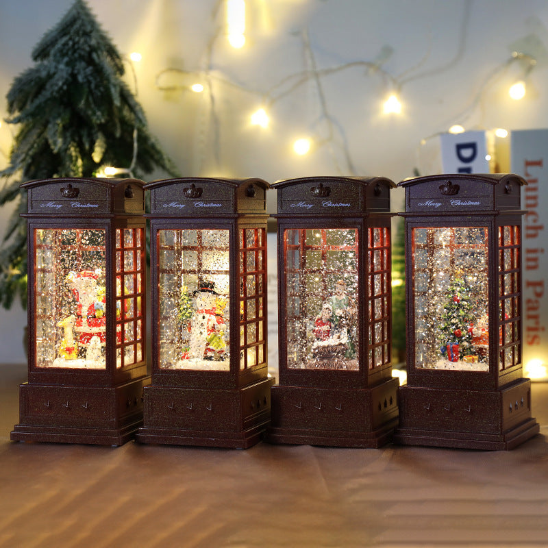 Décoration de Noël Boîte à musique Mobilier Ornements