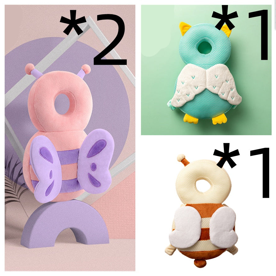 Appui-tête pour bébé, Protection pour enfants, coussin de Protection de la tête pour bébé, ailes d'ange mignonnes