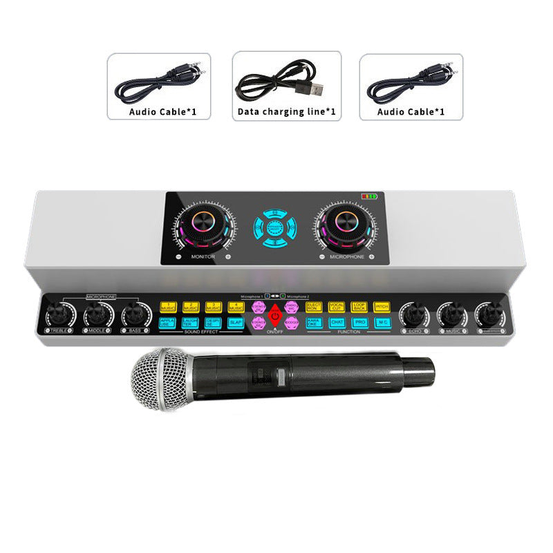 English Sound Card Audio Integrated Machine Wireless Bluetooth