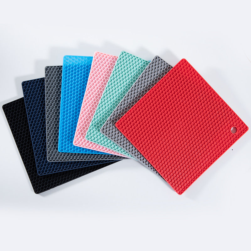 Silicone Placemat Honeycomb Insulation Nordic Style