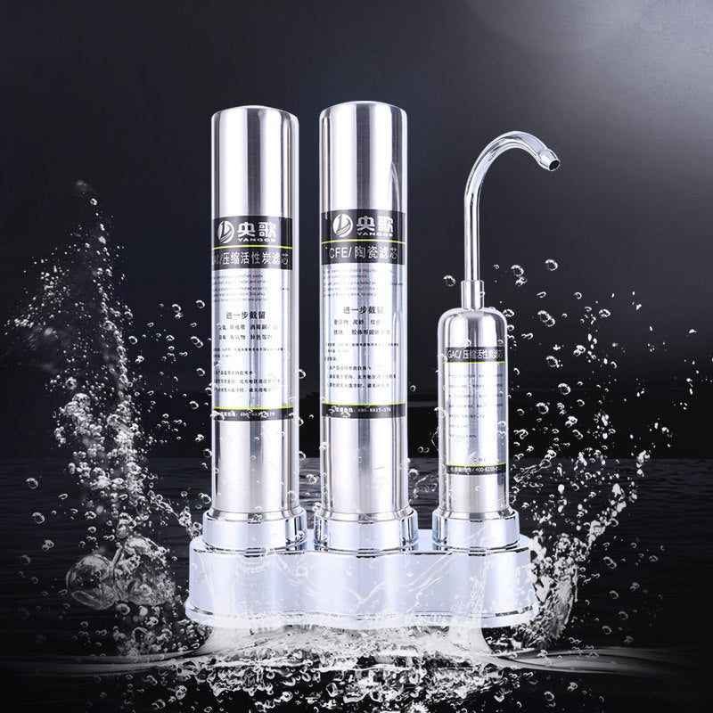 Kitchen Filter Front Faucet Desktop Water Purifier