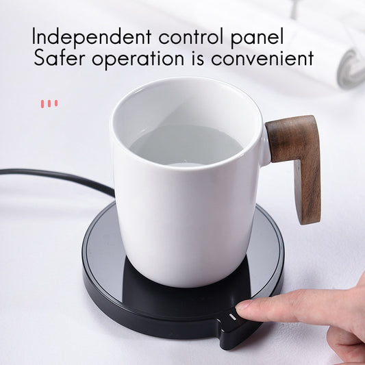 Chauffe-tasse à café intelligent, pour le bureau et la maison, avec coussin chauffant thermostatique étanche à trois températures