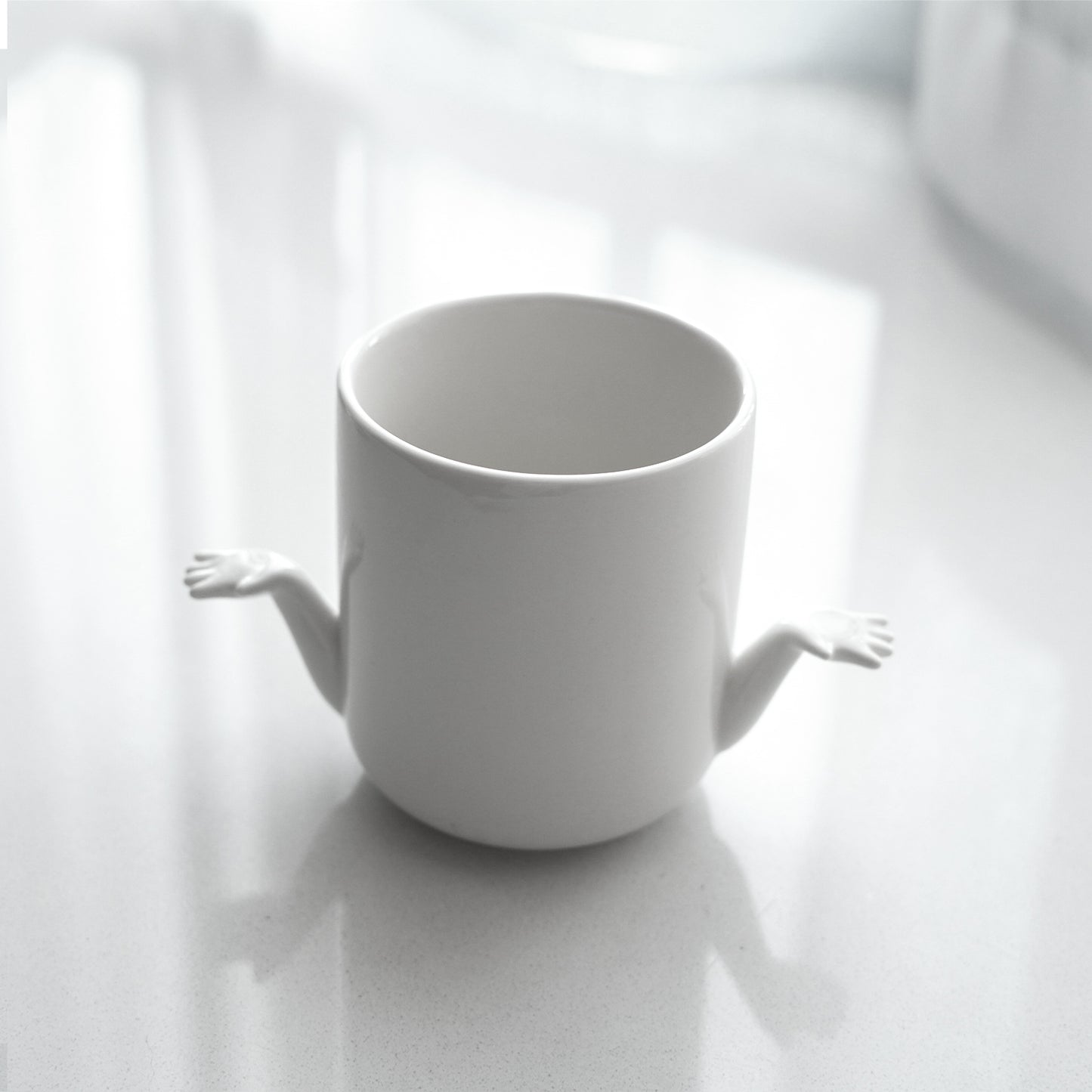 Tasse à main en céramique de mode créative