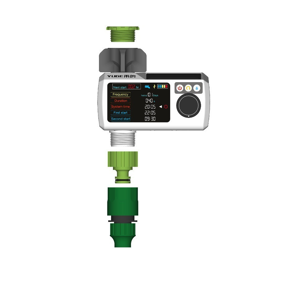 Dispositivo de riego automático para balcón y jardín, controlador de riego por goteo inteligente con sincronización