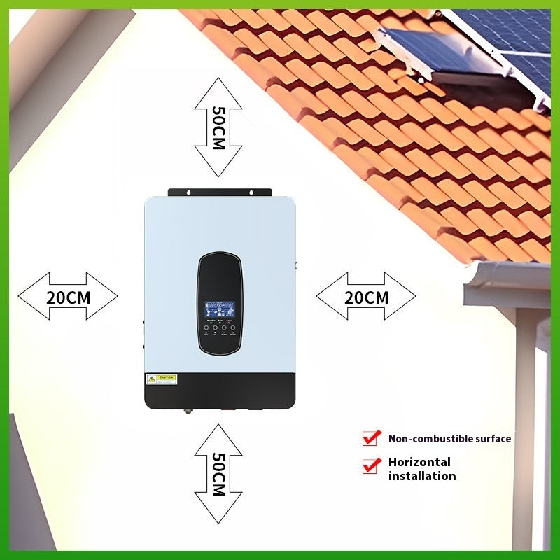 Machine tout-en-un à contrôle inverse intégré hors réseau Photovoltaïque à onde sinusoïdale pure