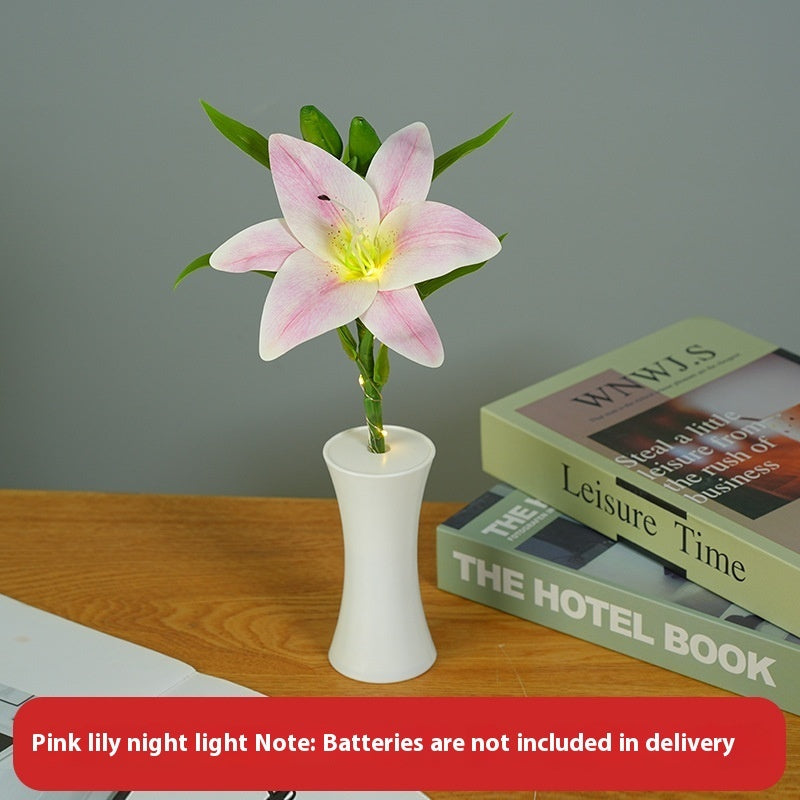 Lily Creative Simulation Bouquet Night Light