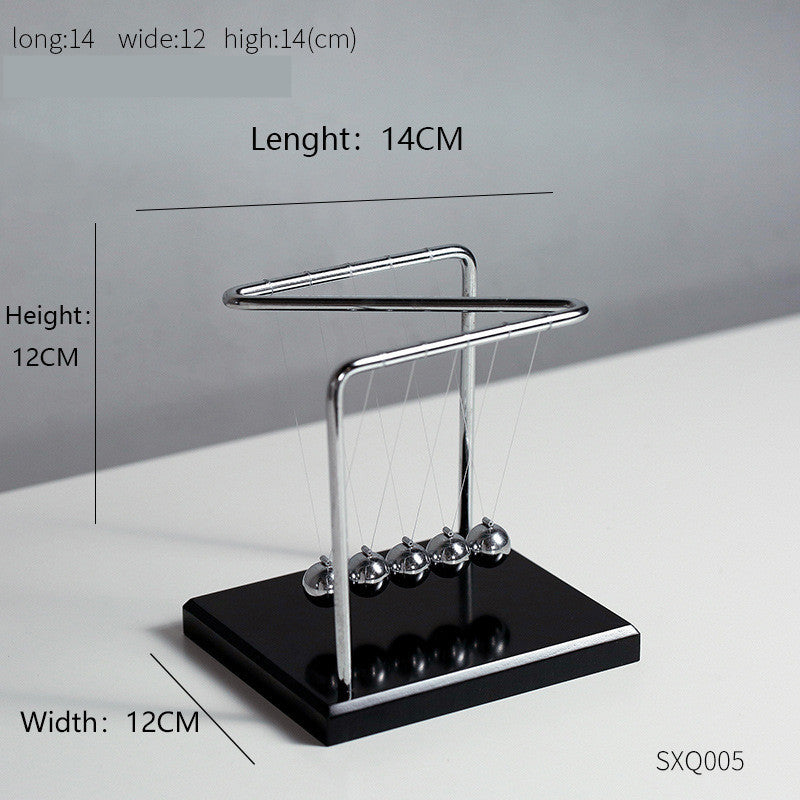 Billes d'acier d'équilibre de pendule de Newton de décoration de bureau