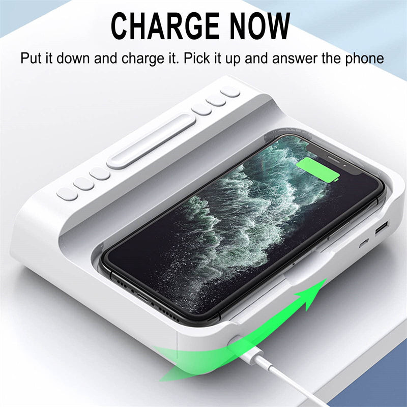 Chargeur sans fil 3 en 1 15W, testeur de température, multi-réveil, charge rapide, chargeur Usb pour téléphone portable, Station de charge