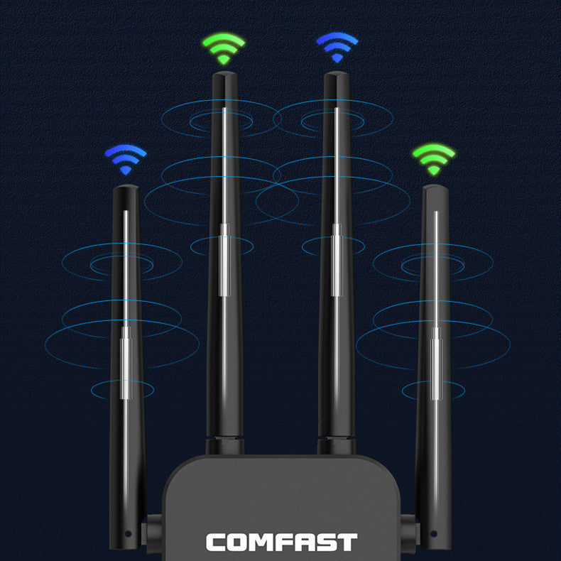 Gigabit Wireless Repeater 1200m Wireless Dual-band