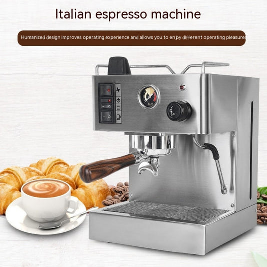 Cafetera italiana semiautomática concentrada