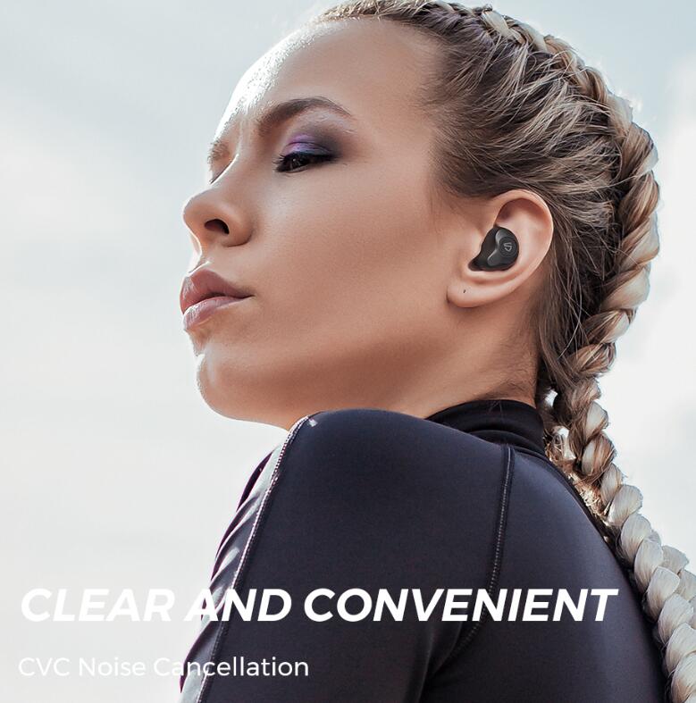 Dual Dynamic Drivers Wireless Earbuds Bluetooth