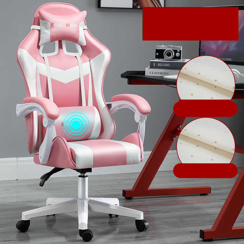 Chaise d'ordinateur pour jeux de bureau à domicile