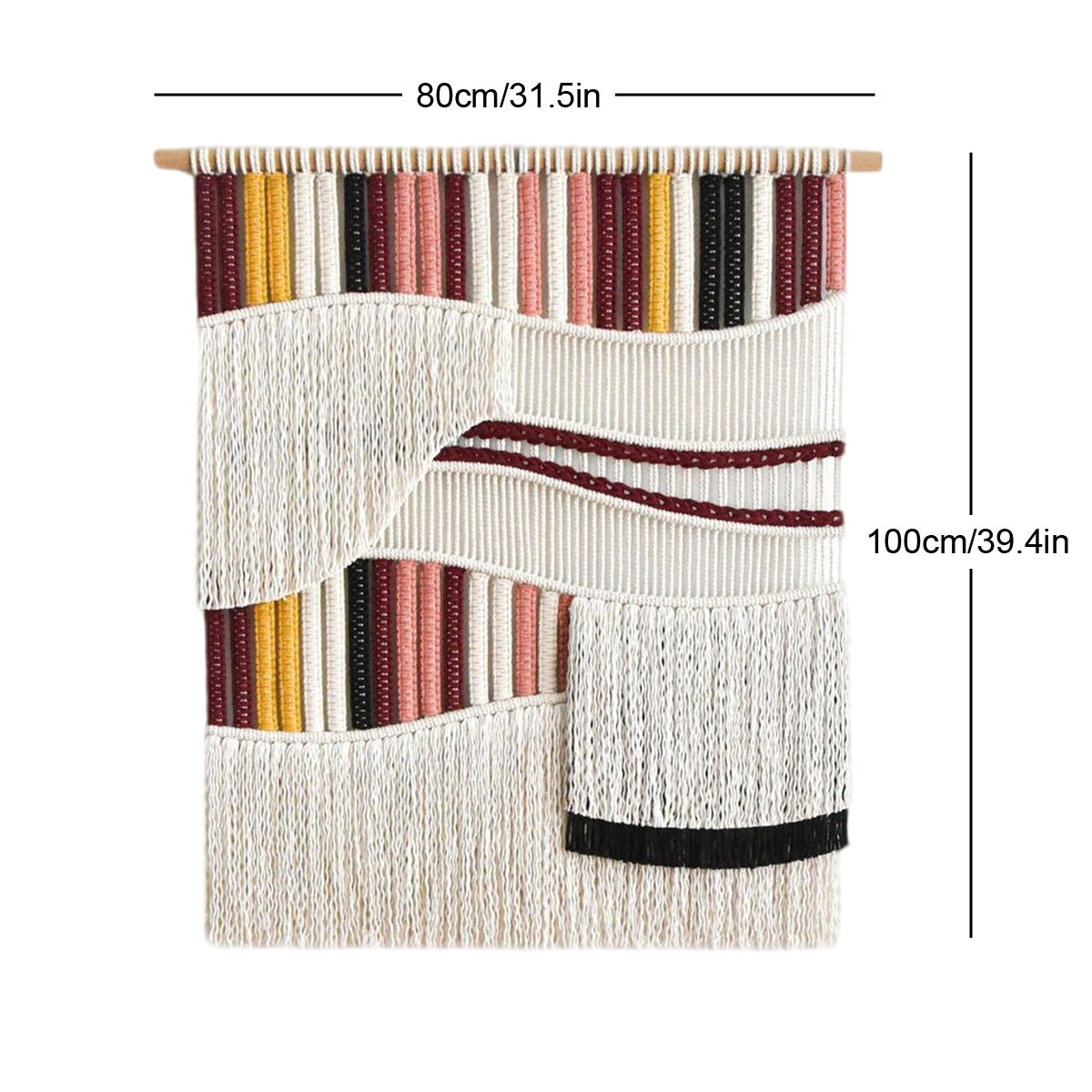 Bohemian Woven Tapestry Nordic Homestay Background Wall Decoration