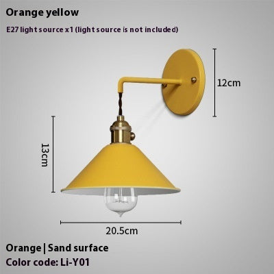 Creative Modern Bedside Color Wall Lamp