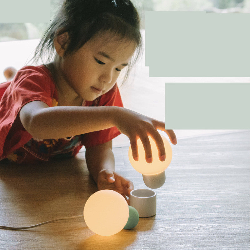 Luz nocturna de silicona inteligente con luz portátil