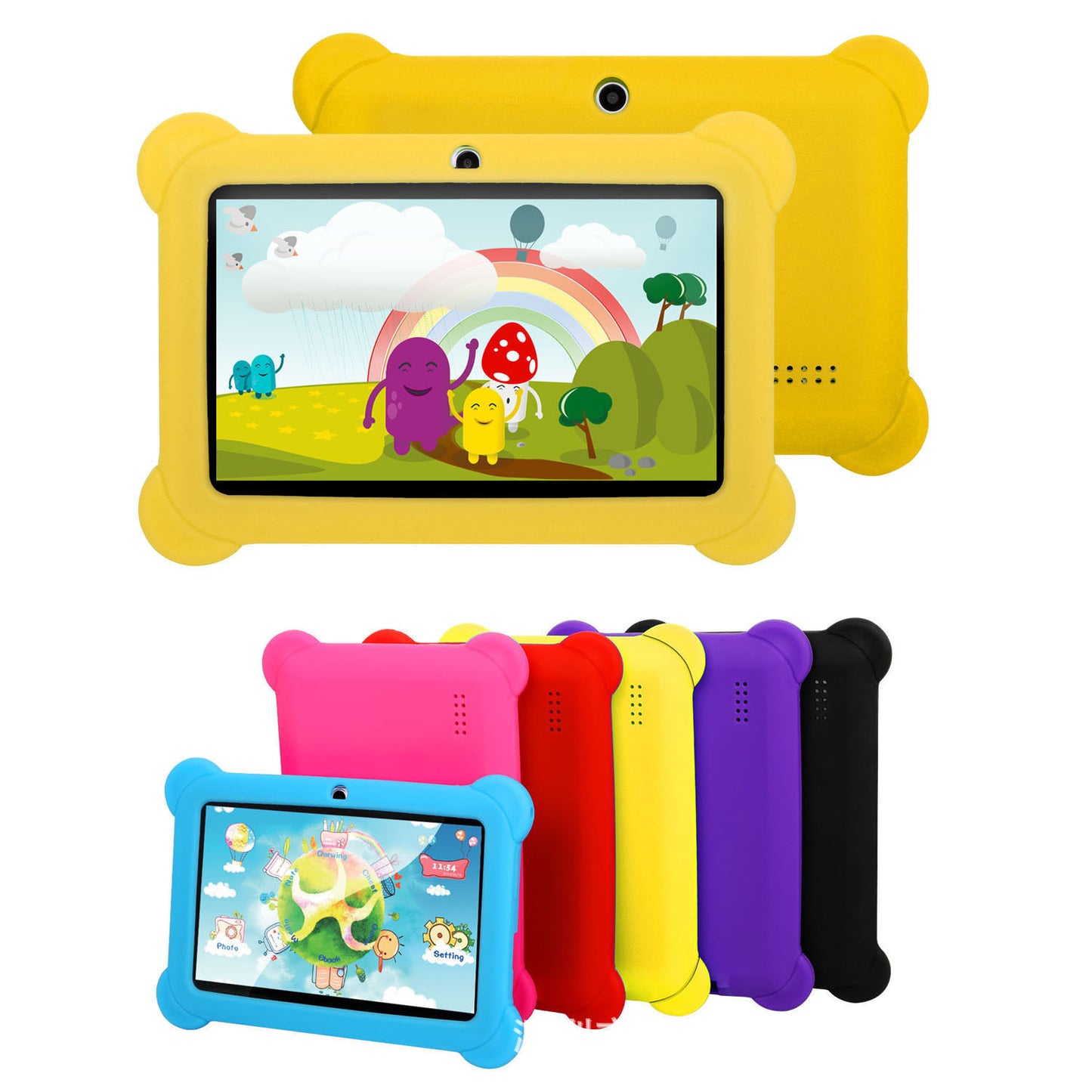 Tablette pour enfants de 7 pouces avec écran Full HD