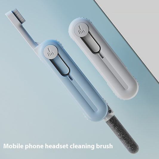 Brosse de nettoyage multifonctionnelle pour casque de téléphone portable, outil de nettoyage de clavier