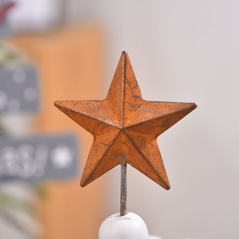 Creative Wooden Christmas Decoration Ornaments