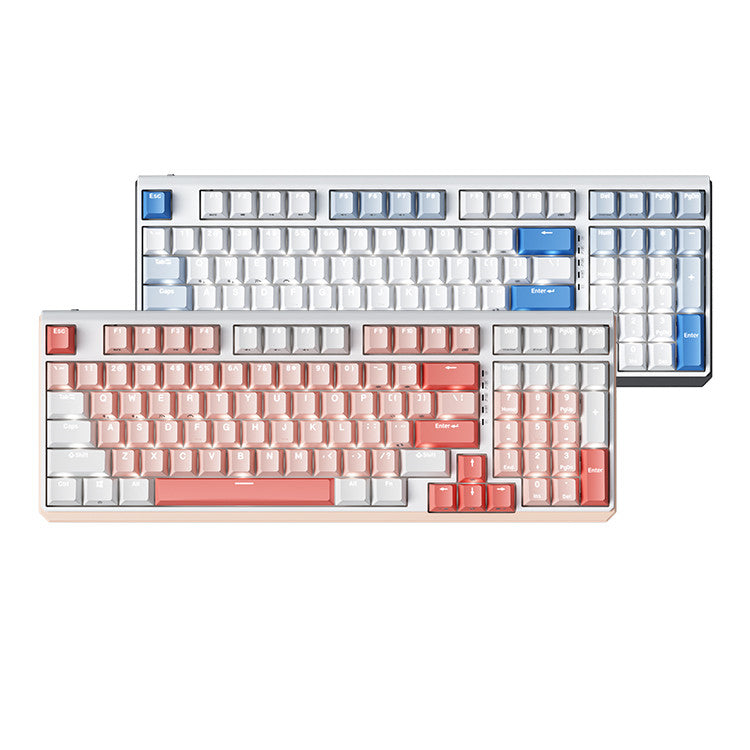 Wireless Bluetooth Tri-mode Gaming Mechanical Keyboard