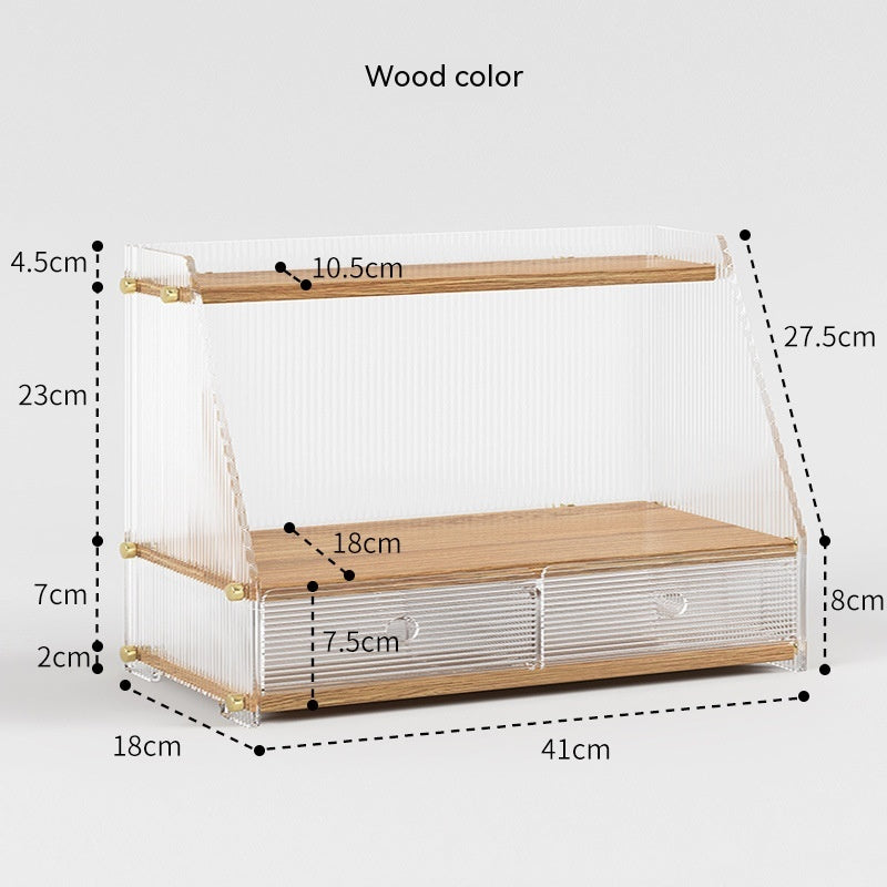 Armoire de rangement de bureau en acrylique