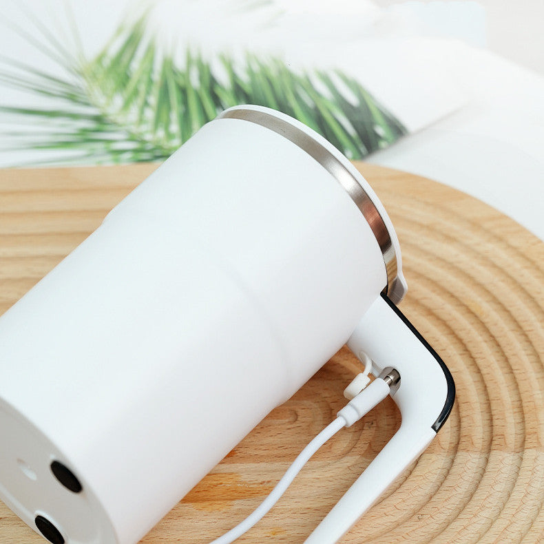 Tasse à café électrique rechargeable par USB, tasse magnétique automatique, étanche IP67, sans danger pour les aliments, en acier inoxydable, pour jus de thé, Milksha, gadgets de cuisine