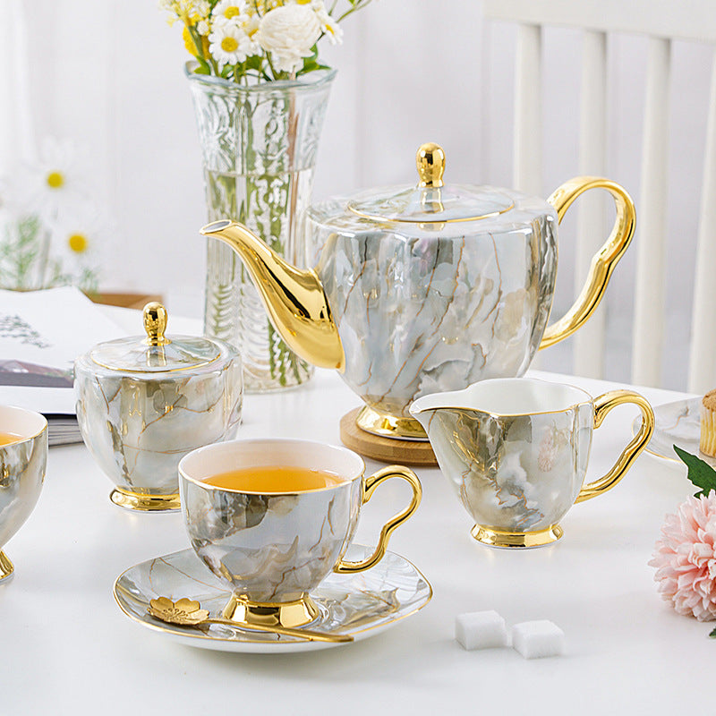 Accueil Ensemble de tasses à café en porcelaine tendre