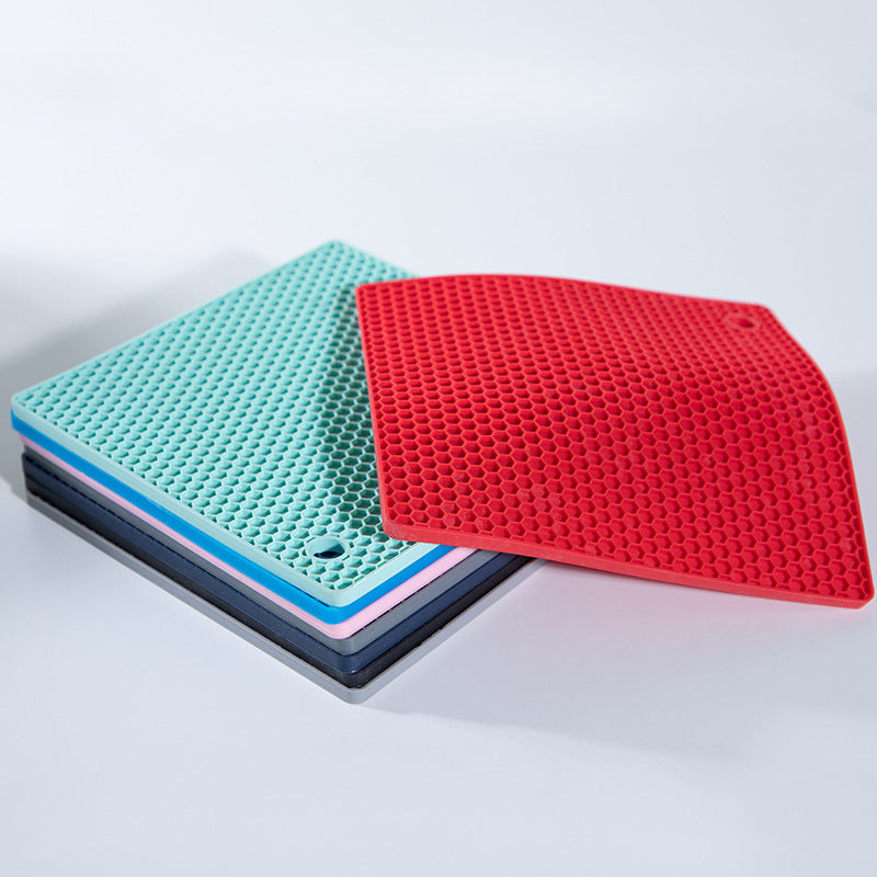 Silicone Placemat Honeycomb Insulation Nordic Style