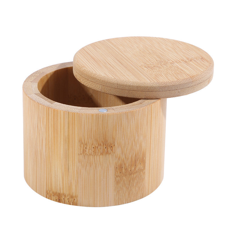 Household Rotary Salt Shaker Flip-top Spice Box