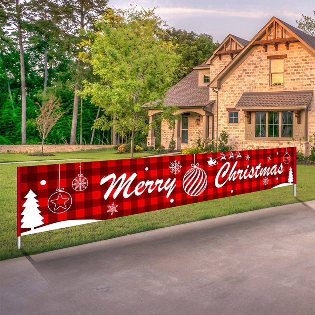 Décoration de fenêtre de Noël