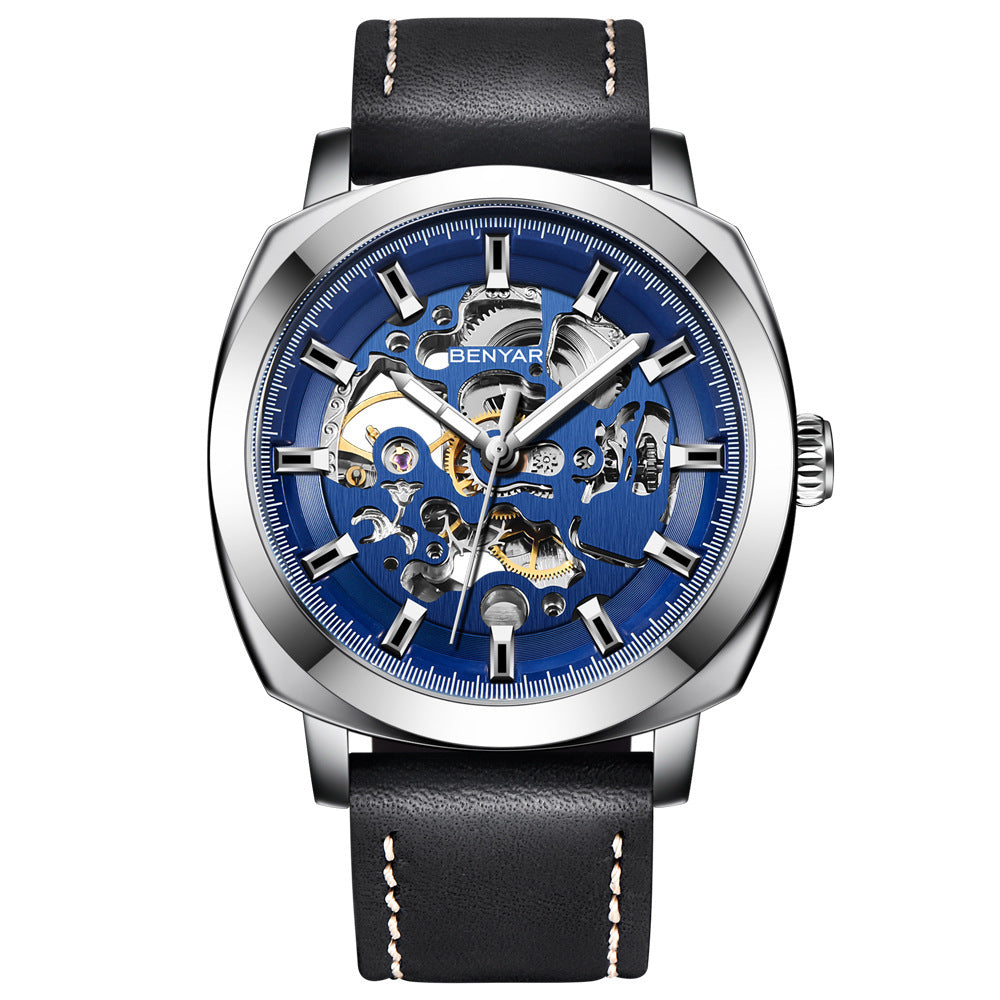 Hollow mechanical watch