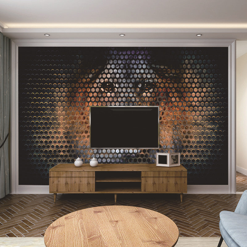 TV Background Wall Mural Living Room 3D Personalized Animal Wallpaper