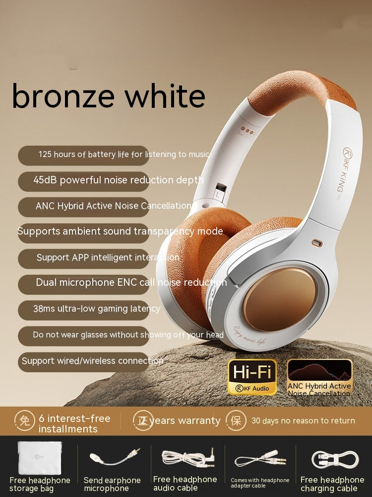 Wireless Bluetooth Headset With Long Battery Life