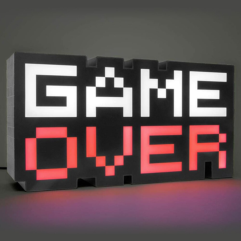 Luz de atmósfera de juego Game Over