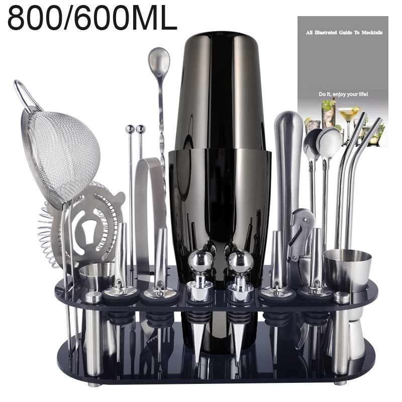 Juego de mezclador de vino Boston Cocktail Shaker Bar Tools