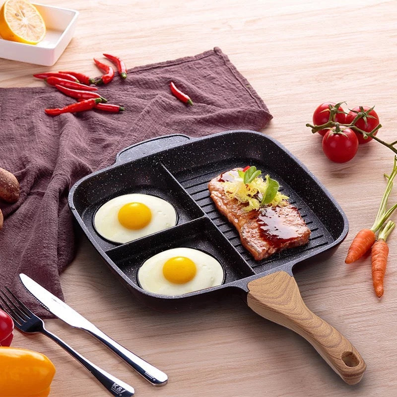 Olla para carne frita Maifanshi, sartén para tortilla multifunción para el hogar, Cocina de Inducción, sartén antiadherente