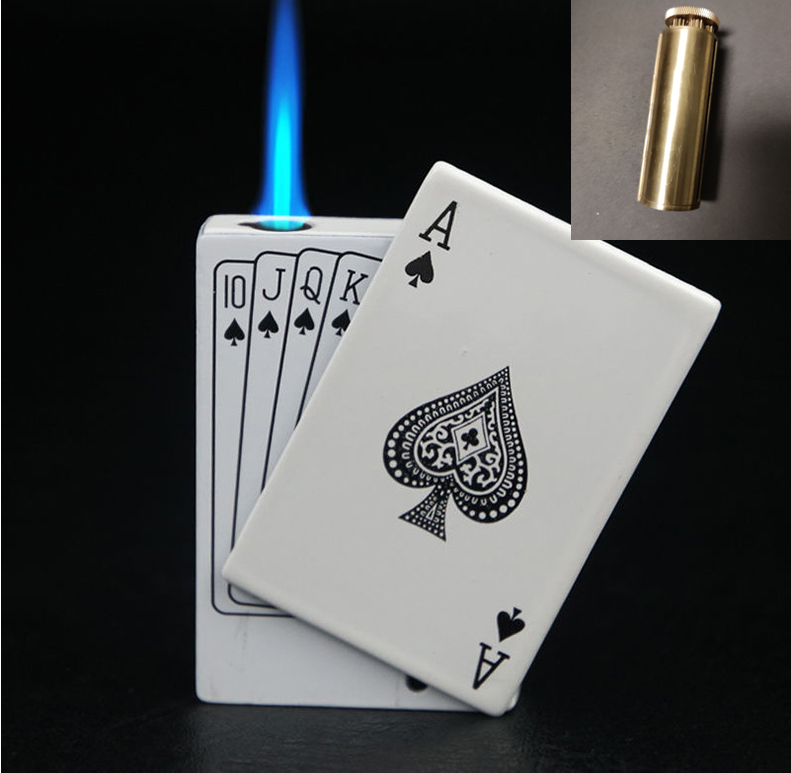 Poker Gas Lighters Poker Lighter Creative Gift Lighter Poker Lighter