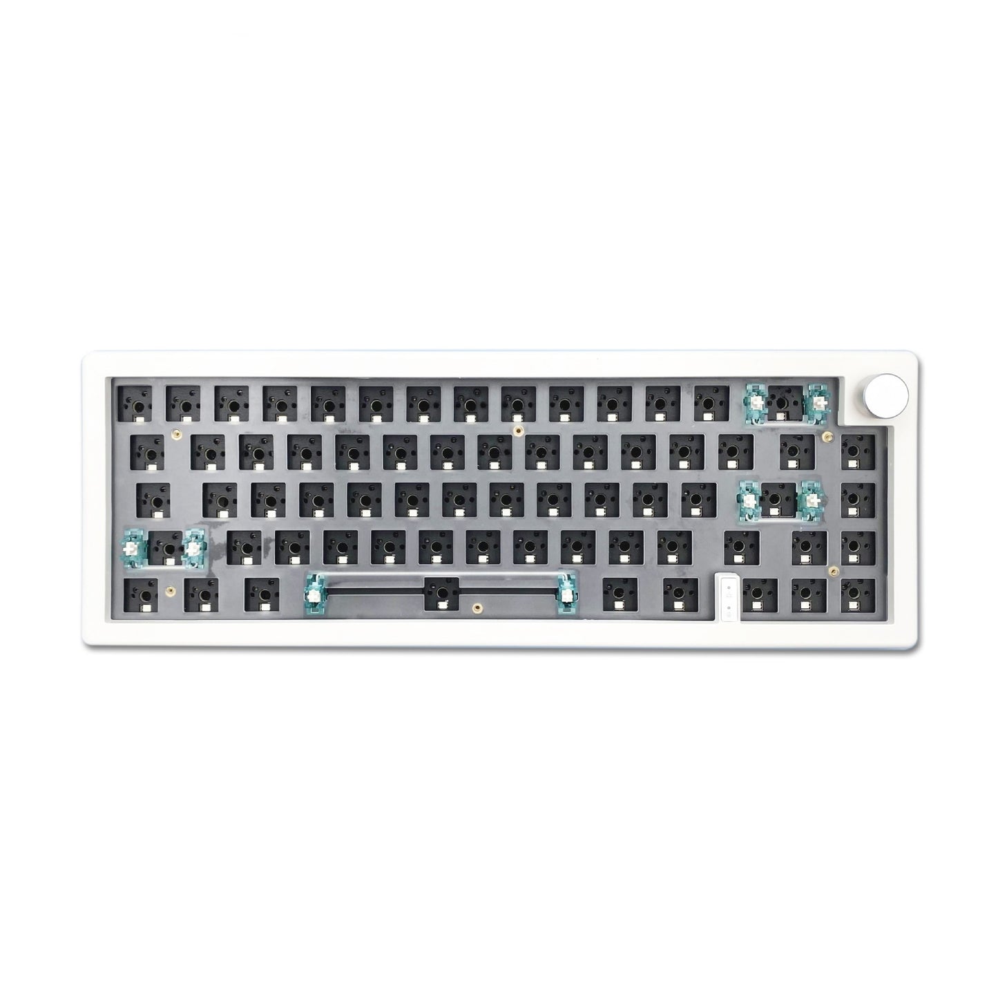 Three-model Customized DIY With Knob Support Hot Plug RGB Backlit Mechanical Keyboard Kit