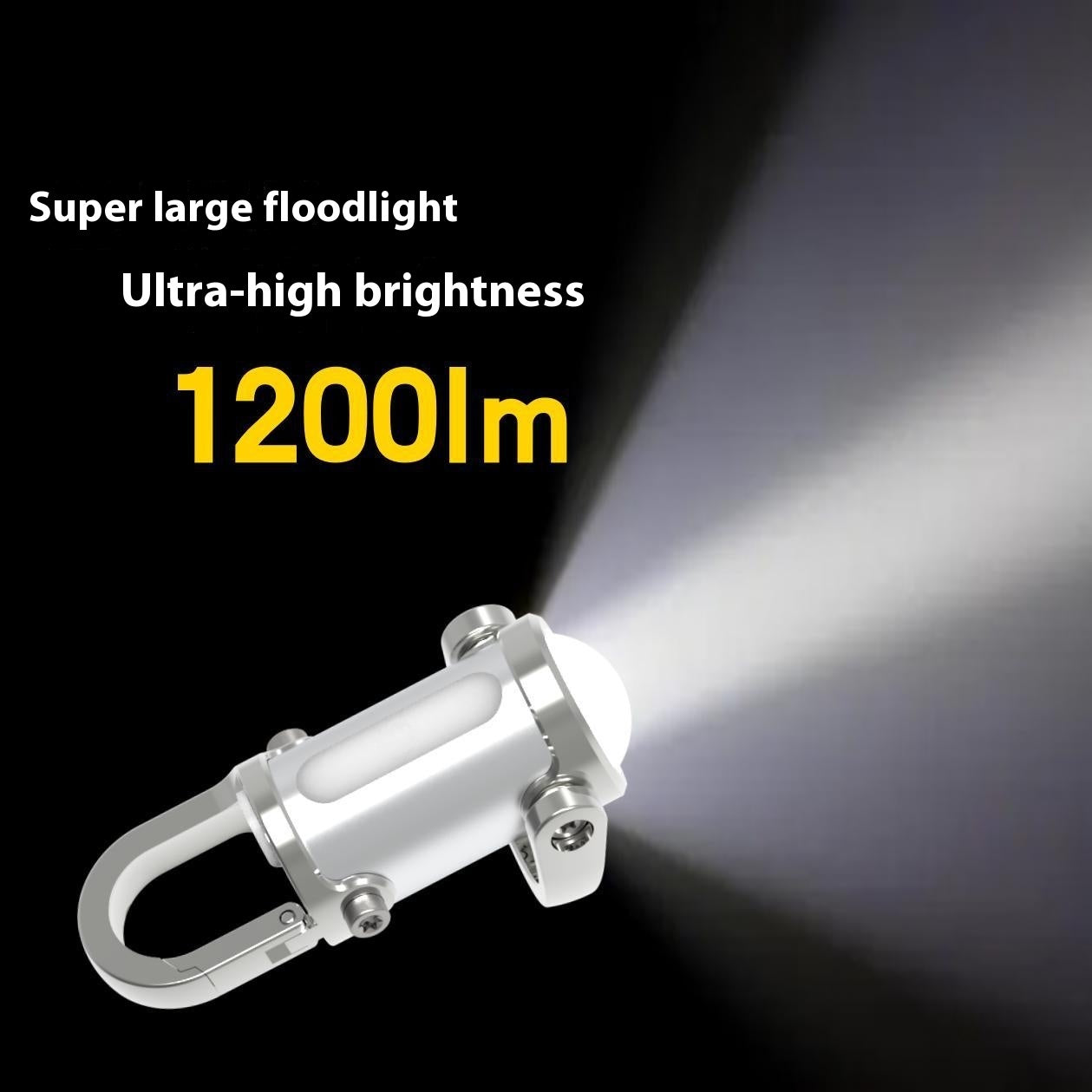 Keychain Flashlight Waterproof Lighting Lamp