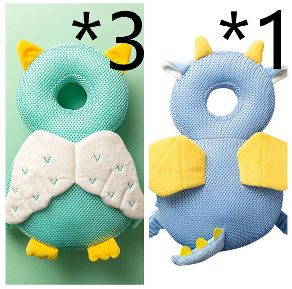 Baby Toddler Headrest Child Protection Baby Head Protection Cushion Cute Angel Wings