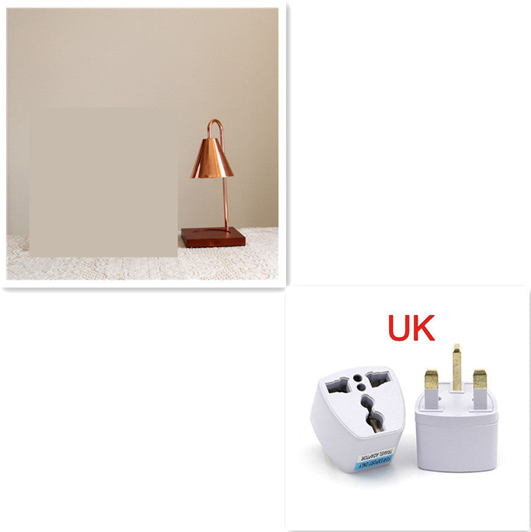 Diffuseur d'aromathérapie, chauffe-cire électrique, lampe à bougie Yankee, brûleur d'huile essentielle, veilleuse pour la décoration de la maison et de la chambre à coucher