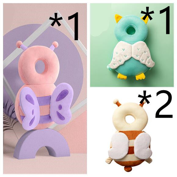 Baby Toddler Headrest Child Protection Baby Head Protection Cushion Cute Angel Wings